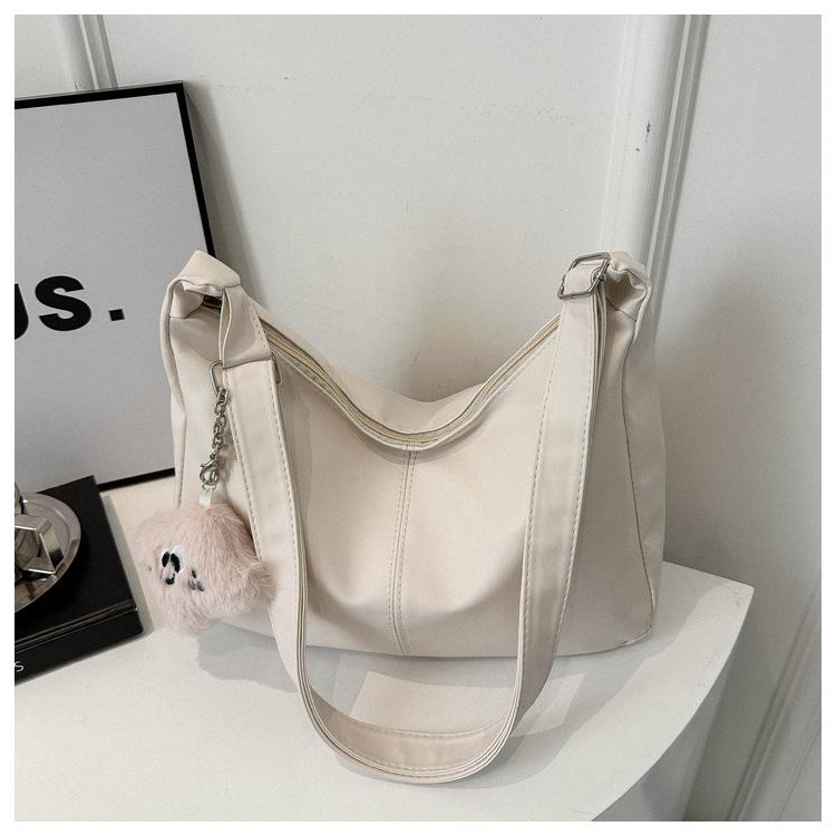 Bag Ladies Shoulder Crossbody Bag Handbag Pu Portable Commuting Fashion Casual