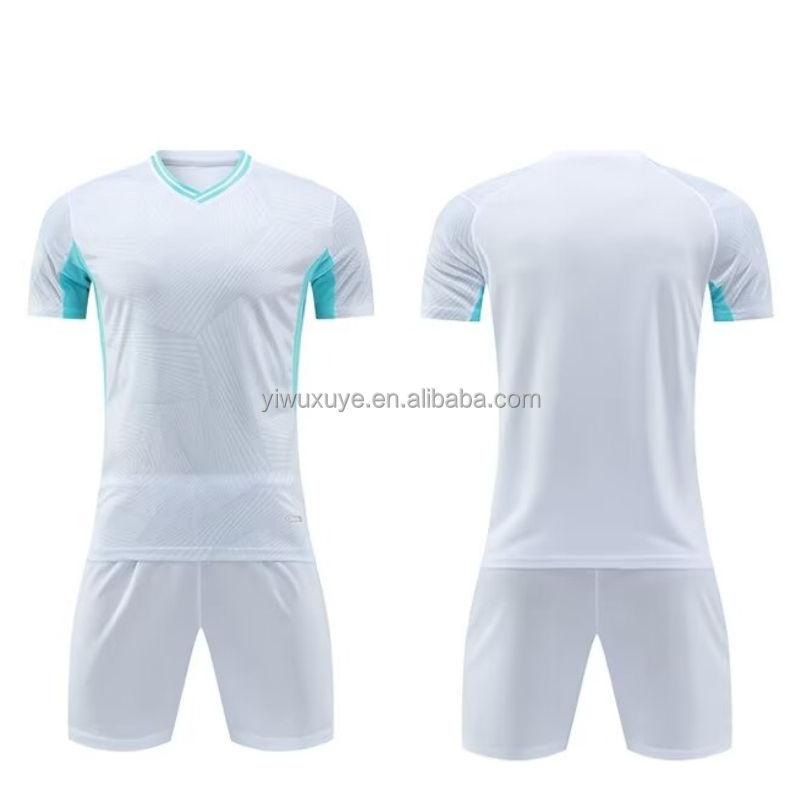 Cheap Custom Design College 15 Football Jersey Blank Soccer Shirt Adult Football Uniform Set Breathable 100% Polyester