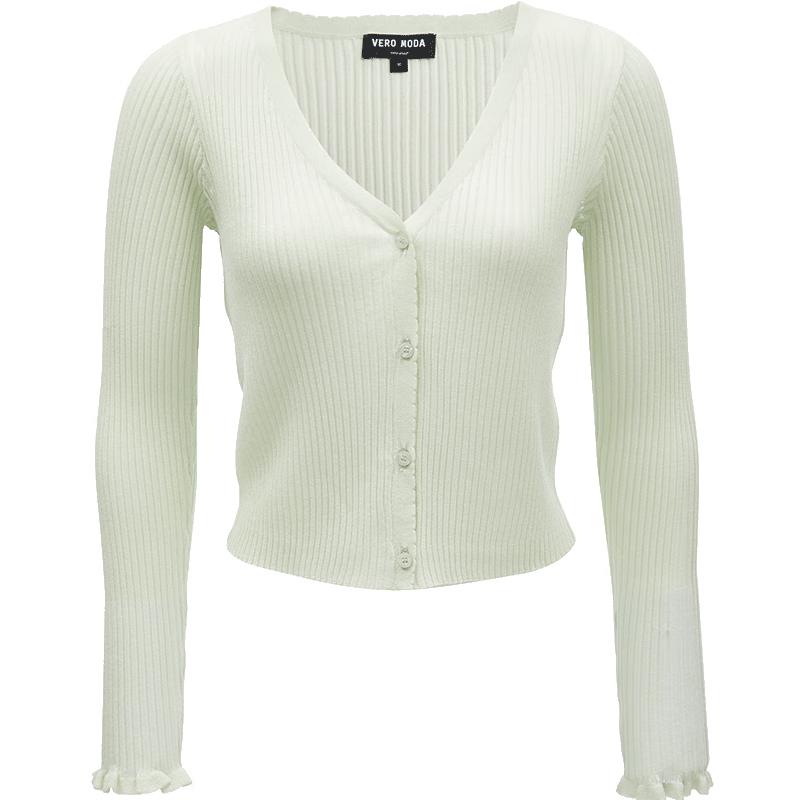 

VEROMODA Women s V-Neck Long Sleeve Knit Cardigan M
