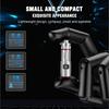 High Power Keychain Flashlight 6 Modes Adjustable Emergency Torch Mini LED Flashlight  Hiking