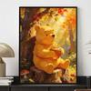 Disney Winnie The Pooh honey oil painting handmade painting art kit mosaic diy home decoration gift