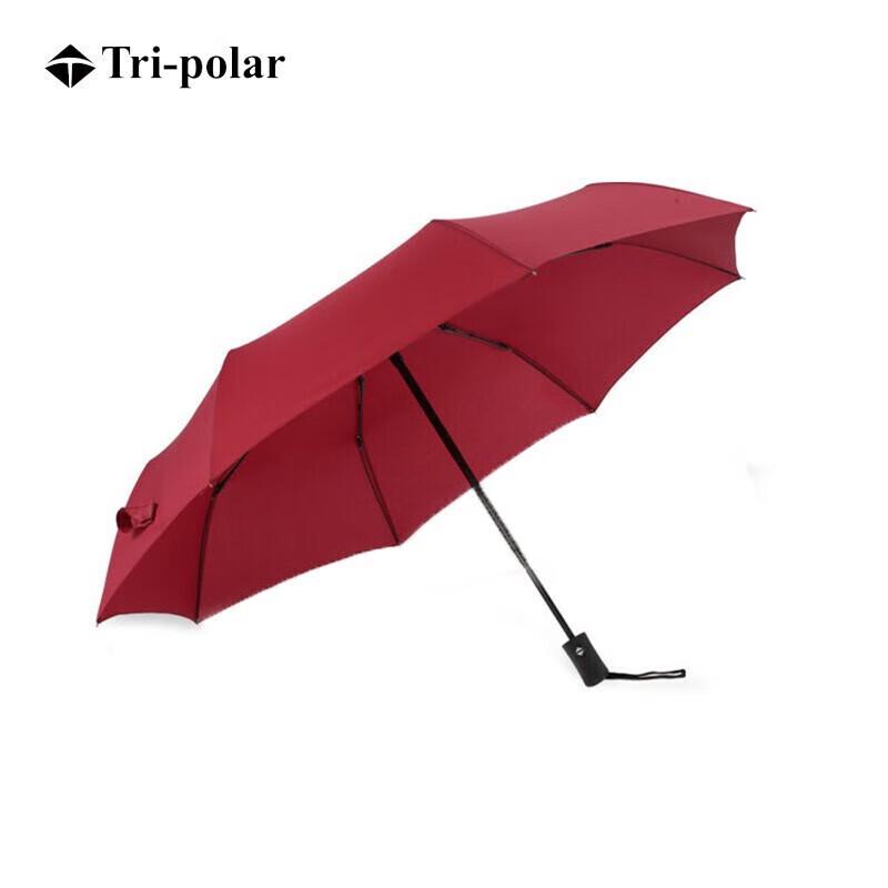 Tri-polar Unisex 23-inch Folding Umbrella