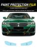BMW 5 Series G30 TPU Transparent Protective Film for Headlight & Rearview Mirror