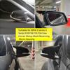 Applicable BMW Rearview Mirror Reversing Mirror Housing, 3 Series 4 Series F20 F30 F35 F34 Bullhorn Glossy Black