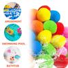 10-60PCS/Pack Water Sponge Ball Mix Color Squeeze Spray Ball Suitable for Summer Water Fighting School Rewards Gift Supplies ZYF