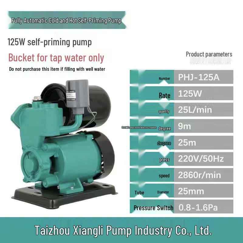 Fully Automatic Silent Booster Pump for Household Cold & Hot Water