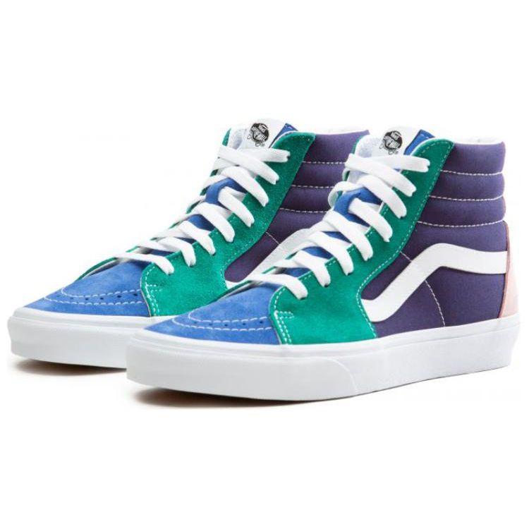 Vans Sk8-Hi Retro Court Unisex Sneakers Multi-Color True-White VN0A32QG9EJ