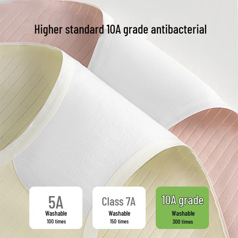 Yalu Women's Pure Cotton Mid-Waist Seamless Briefs