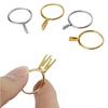 1/4pcs Rings Four-Claw Gemstone Claw Meson Holder Jewelry Tool Equipments Ring Stone Gemstone Holder Display