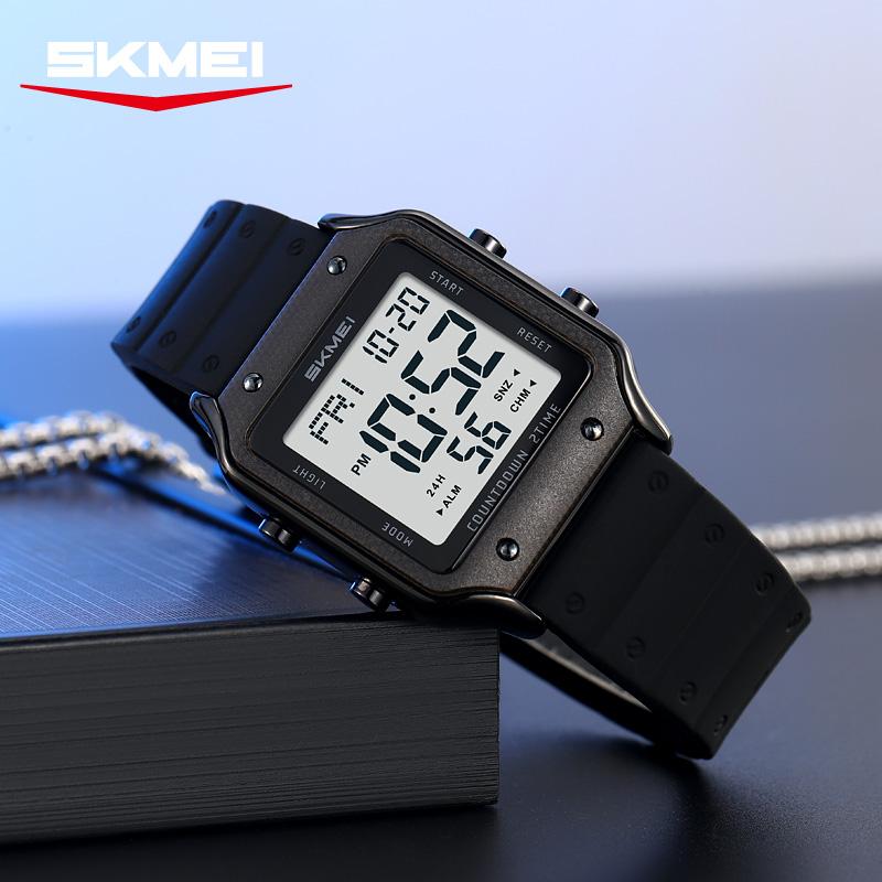 SKMEI Men Watches Multifunction Fashion Watch Chrono Countdown Waterproof Wristwatches 2526