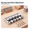 5-String Bass Bridge Easy to Install Guitar with Adjustable Saddles