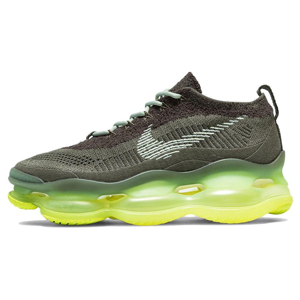Кроссовки унисекс Nike Air Max Scorpion Flyknit Cargo цвета хаки Volt Green Jade-Horizon Barely-Volt DJ4701-300 41