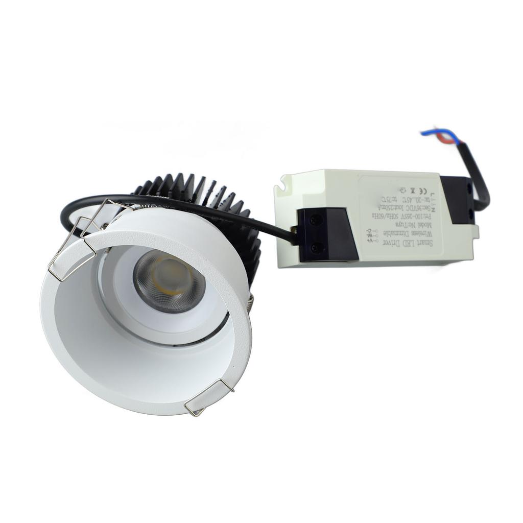 10W Recessed LED   for   Light Absorption 30 degrees    100 to 265V Embedded Downlight for Living Room Hotel