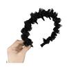 Faux Pearl Headband Retro Style Twist Ribbon Women Hair Hoop