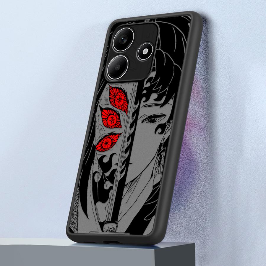 Hot D-emon Anime S-layer Case for Xiaomi Redmi Note 14 11 14C A4 13C 10 9S 12 13 Pro Plus Funda Back Phone Cover
