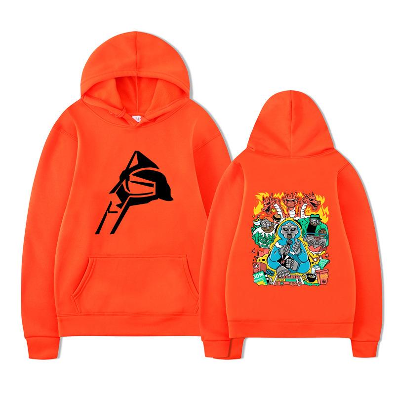 Hoodie Men Fashion Long Sleeve Sweatshirts Print Unisex Streetwear Hip Hop Style Autumn Winter Tops Clothes