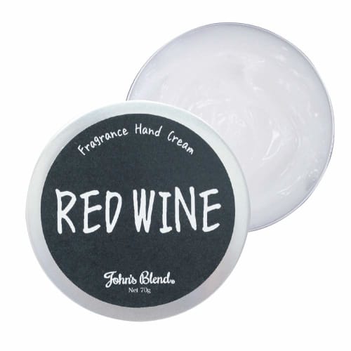 John's Blend Hand Cream with Moisturizing Ingredients, OZ-JOD-1-3 Red Wine, 70g (x 1)