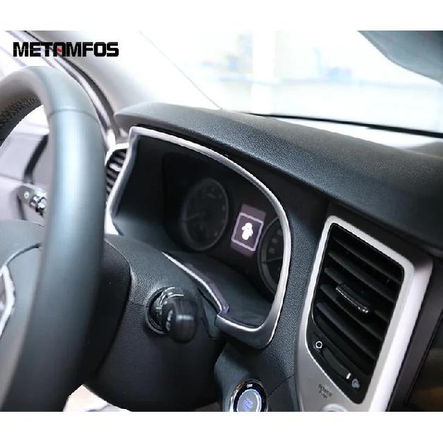 Auto Armaturenbrett Instrumentenbrett Rahmen Abdeckung Zierleiste Für Hyundai Tucson 2015-2017 2018 Kohlefaser Innenzubehör Auto Styling
