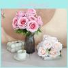 Rose Plant Simulated Restaurant Desktop Decoration Wedding Props Photography