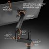 Desktop Mount Monitor Holder 360° Multi-Direction Monitor Bracket  Computer Monitor