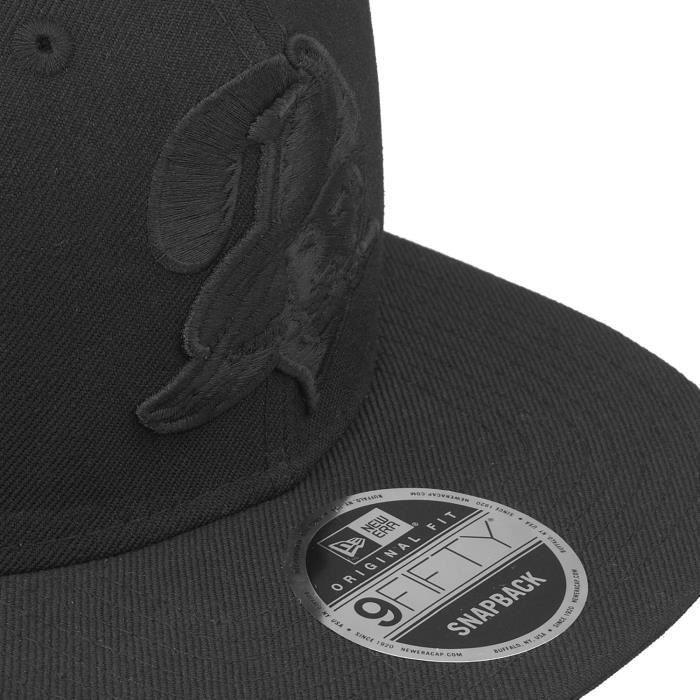 Casquette Snapback - New Era - 9Fifty - Tampa Bay Buccaneers - Noir - Laine 100% - Ajustable