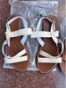 Plus Size Buckle Flat Toe-Baring Sandals for Women