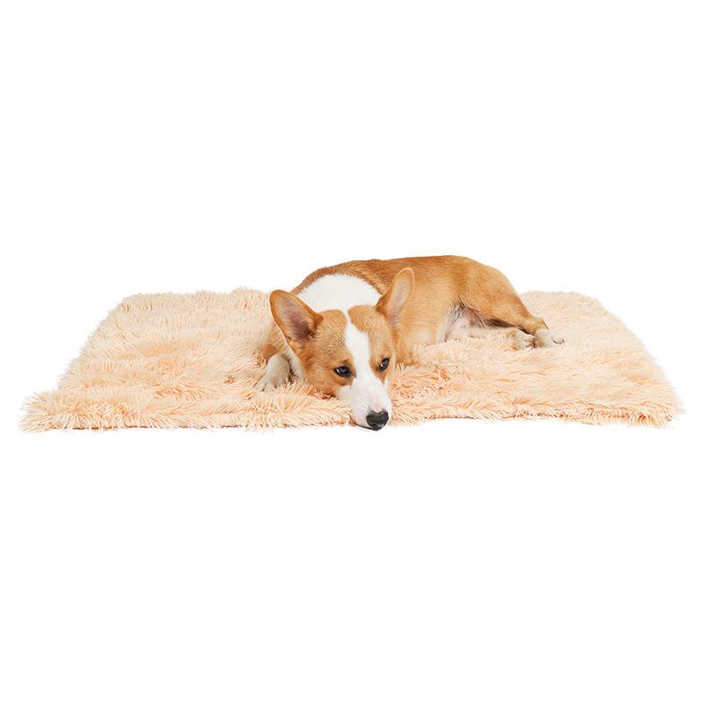 Plush Pet Mat Pet Blanket Golden Retriever Large Medium and Small Dog Mat Cat Blanket Warm and Comfortable
