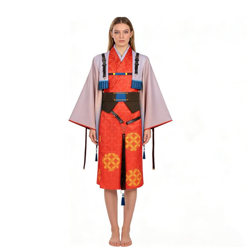 Demon Slayer Kimetsu No Yaiba Cosplay Costume For Men With Polyester Fabric For Anime Role Play