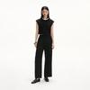 Broadcast Women's Acetate Blend Loose Drape Pants