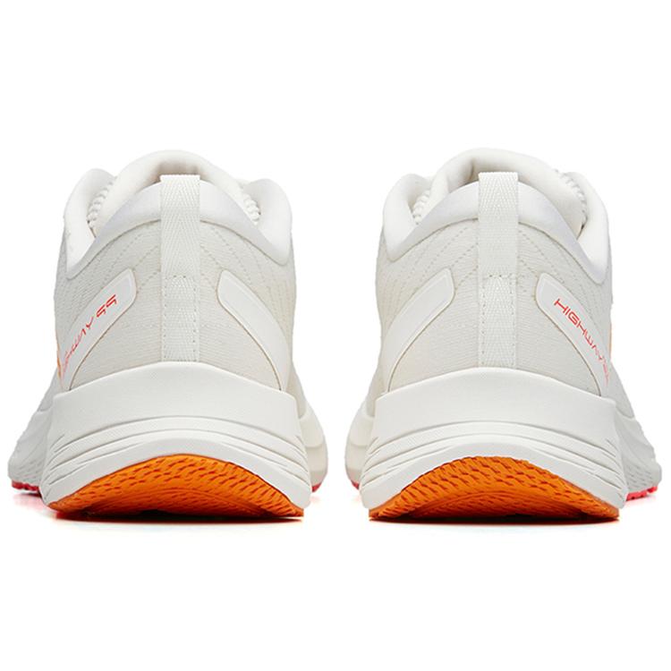 Anta Running Collection Highway 99 Sports Abrasion Resistant Low Top Running Shoes Men's Ivory White 112255599S-2