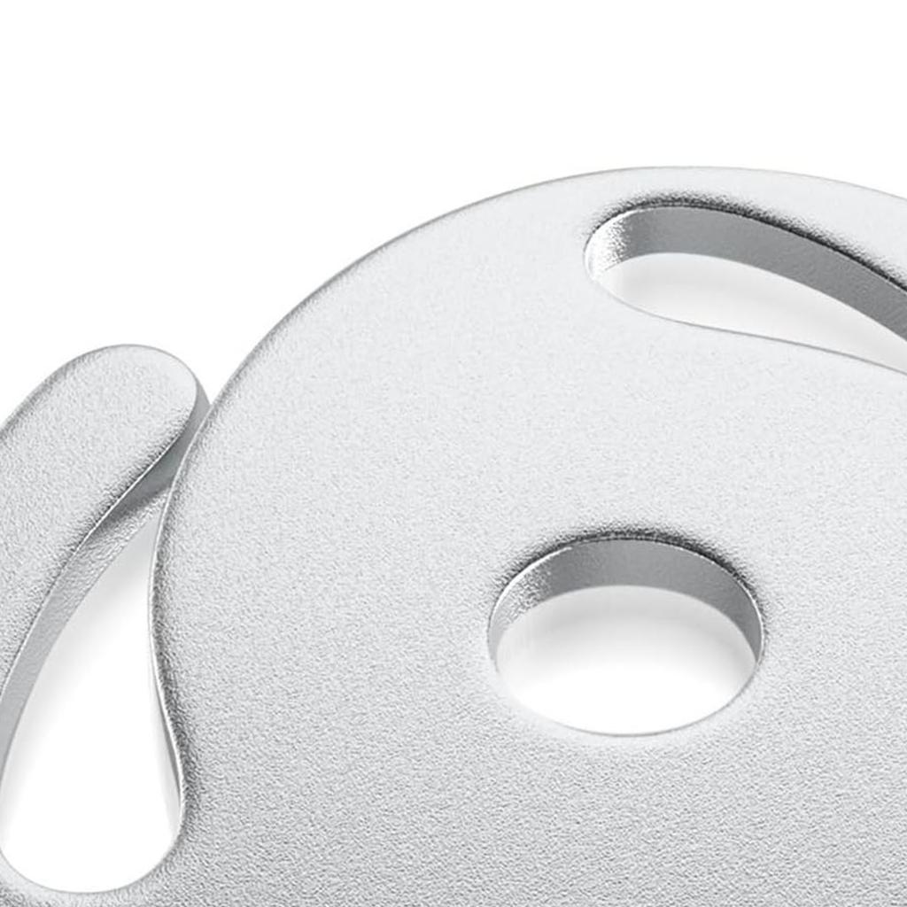 45 RPM Record Adapter Solid Aluminum Alloy High Stability 7 Inch Record 45 Record Spindle Adapter Inserts for Turntable