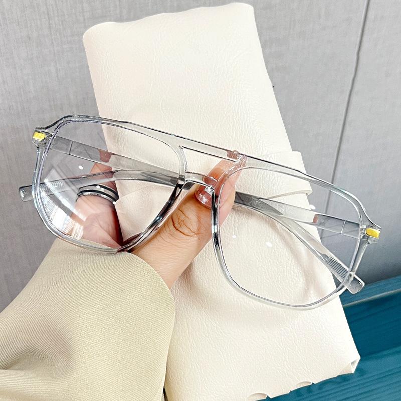 Transparent Square Computer Glasses Frame Women Men Anti Blue Light Round Eyewear Blocking Optical Spectacle Eyeglasses