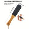 2pcs Callus Remover Foot Scrubber Colossal Foot File Foot Care and Foot Exfoliator Foot Rasp Pedicure Tools Pumice Stone