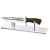 Knives Display Holder Knives Display With Support Frame Knives Collection Display Acrylic Knives Desk Display Stand For Hunting