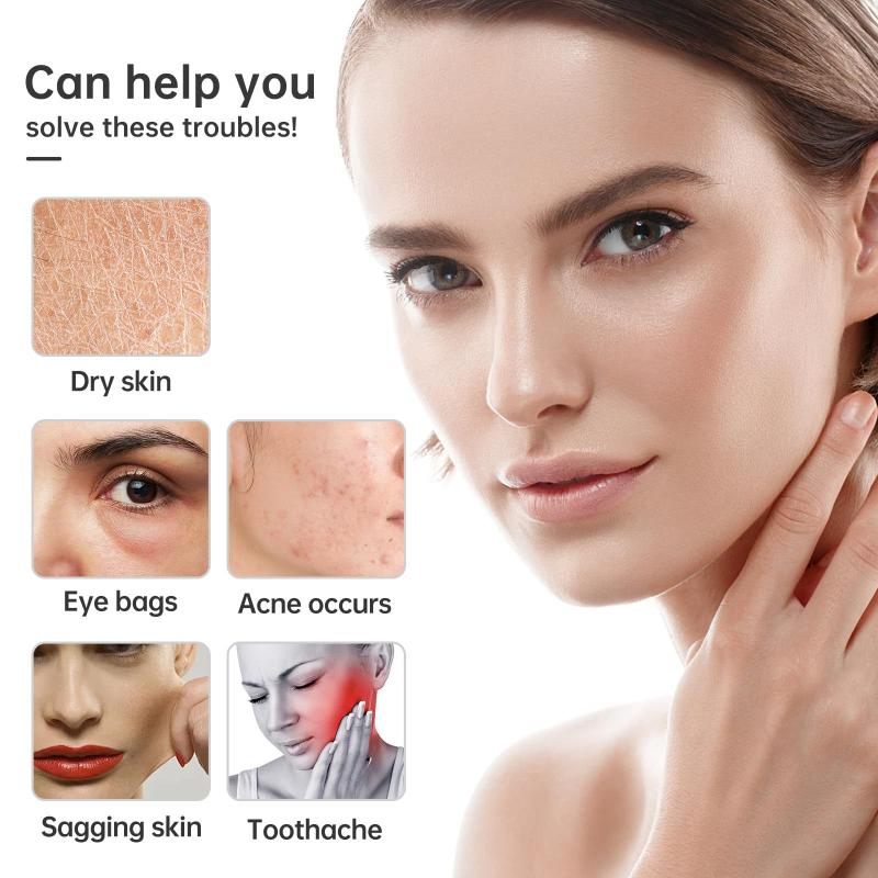 Eisgesichtsroller Gesichtseisroller Set Gesichtswalzen-Set Gua Sha Gesichtswerkzeug Set Massagegerät Rolle Lifting Konturierungswerkzeug