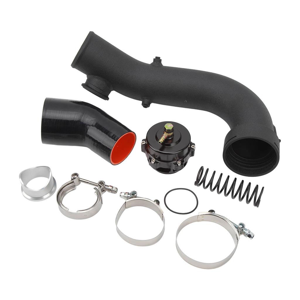 Air Intake Turbo Pipe Kit with 50mm BOV Increase Engine Efficiency Reduce Emission for N54 E88 E90 E92 E93 135i 335i