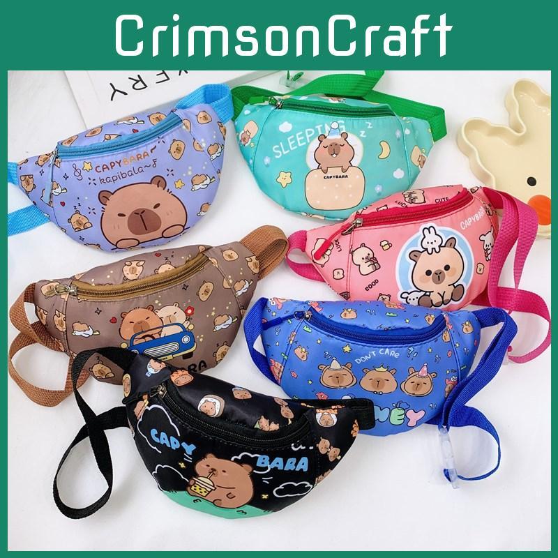 Childrens Anime Shoulder Bag Ultra Lightweight Nylon Crossbody For Preschool Activities
