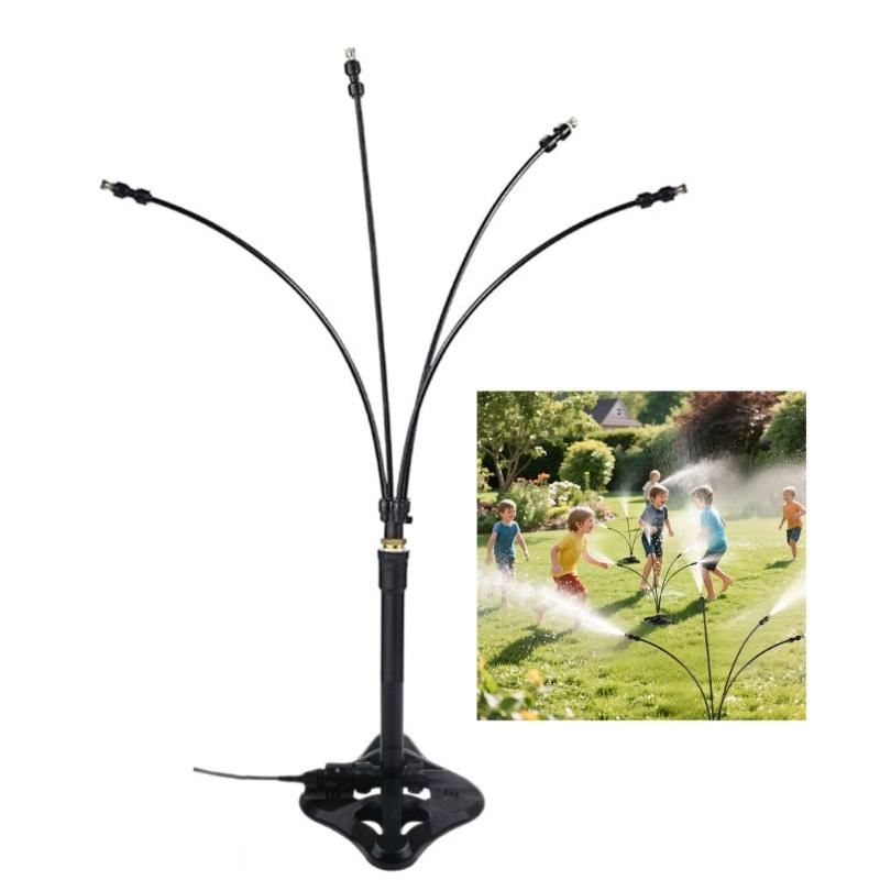 Ugello in Ottone Robusto Spruzzatore a Supporto Sistema di Nebulizzazione Multi-Testa Per Esterni Giardino Terrazzo Sollievo dal Calore
