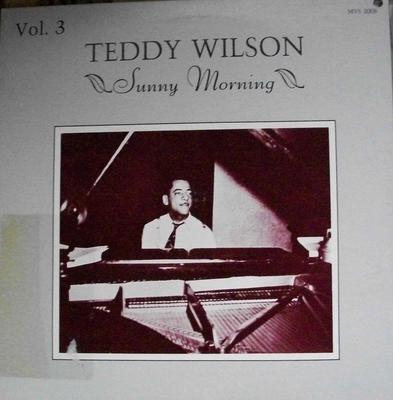 LP Record TEDDY WILSON - Sunny Morning Vol. 3 MVS2008 Musicraft 1985 US Jazz Used