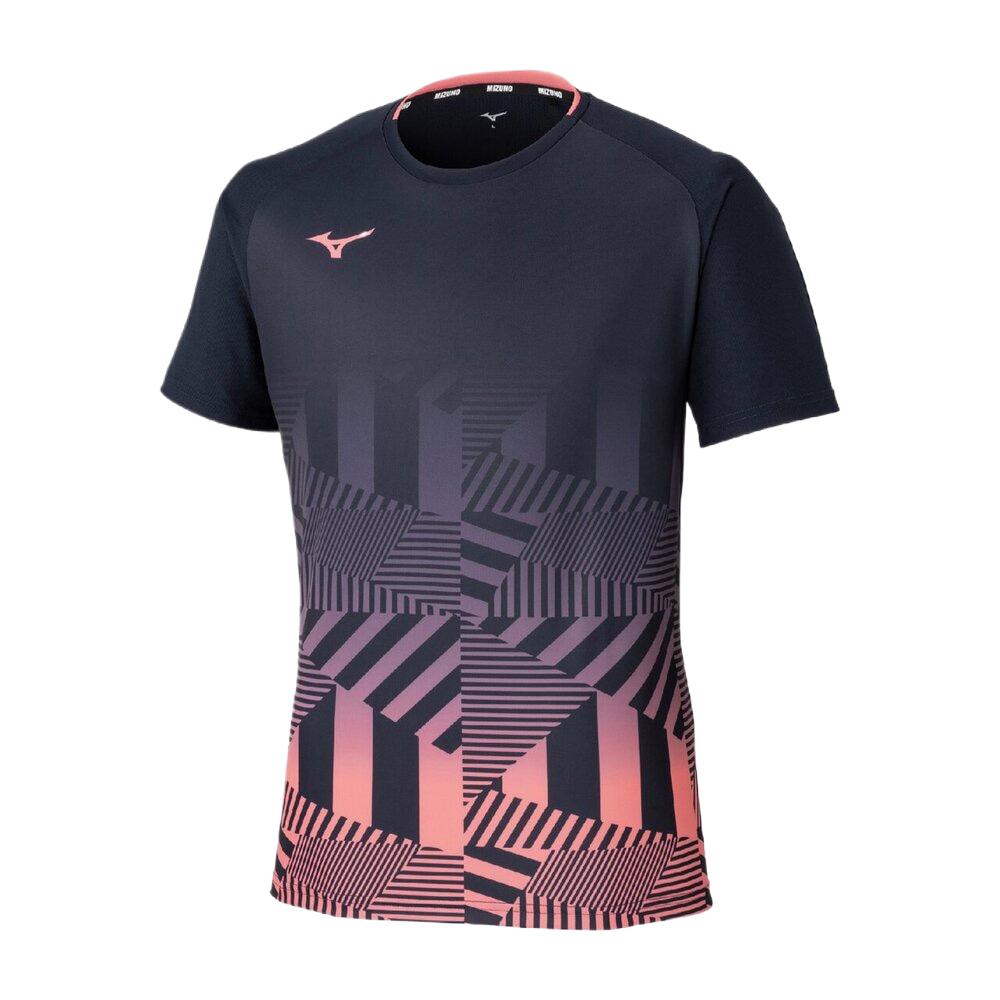 Теннисные Топы Mizuno Унисекс С Круглым Вырезом Умеренные 62JAD026 XL