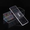 Rechteckig Zuhause Klar Lagerung Transparent Anzeige Organisieren Kosmetik Make-up Wattestäbchen Acrylbox