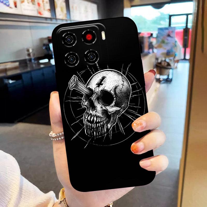 For ZTE Blade A56 Case Cute Cartoon Soft Silicone Phone Cover For ZTE Blade A 56 4G TPU Shockproof Bumper BladeA56 Z2473 Fundas