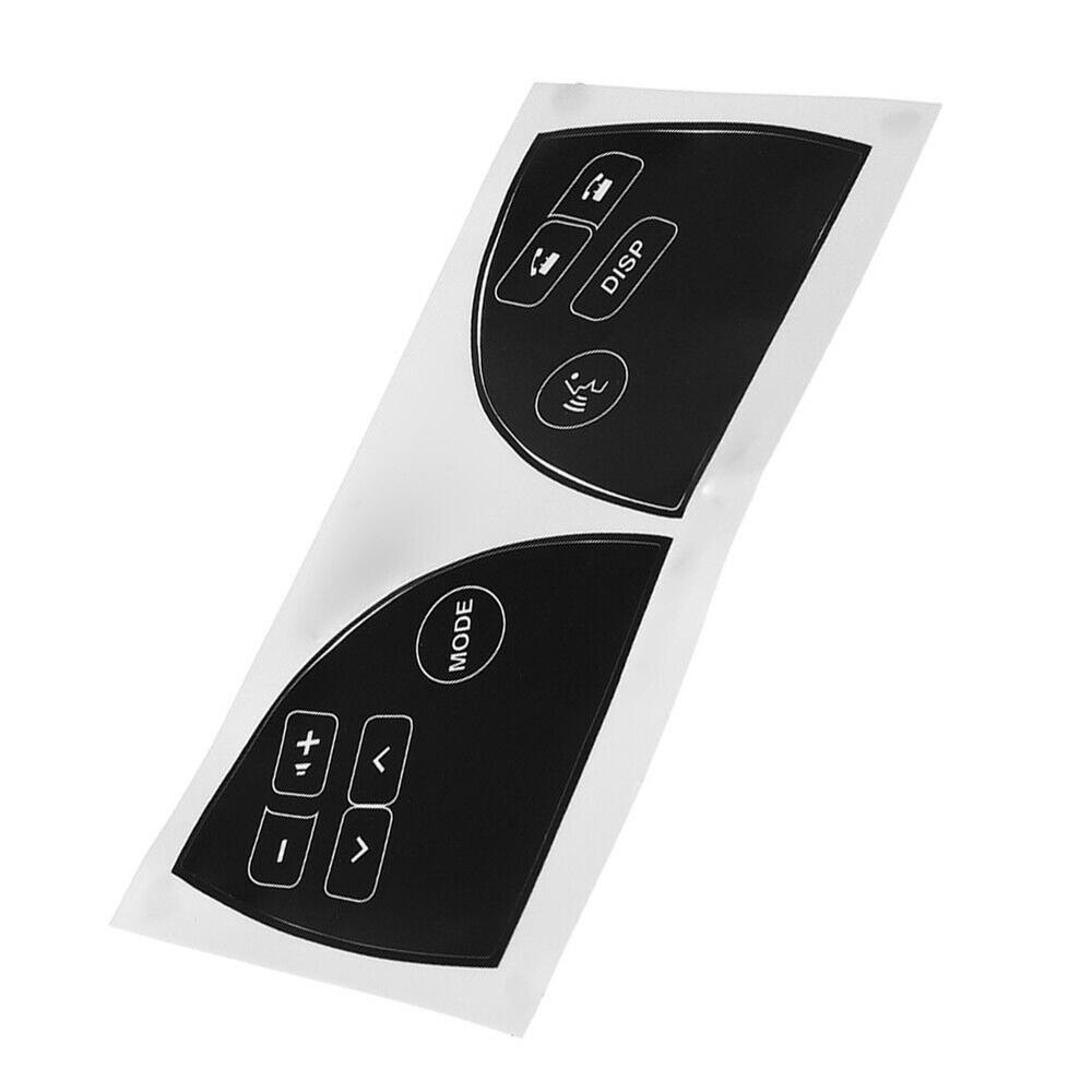 New Steering Wheel Control Button Decals Stickers For Lexus ES350 2007-2012