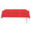 Cartoon Birthday Party Tableware Set: Black, Red, Yellow Polka Dot Plates & Napkins