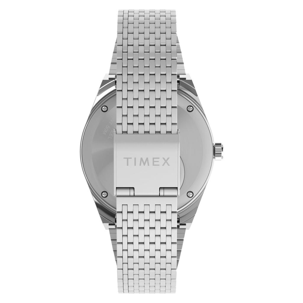 TIMEX QTIMEX Saat Kuvars 5 ATM Suya Dayanıklı Plastik Kahverengi Kadran TW2W62400 Unisex