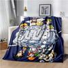 Cute Anime DR S-Slump A-Arale Blanket Super Soft Cartoon kawaii Blanket for Travel Bedding Couch Sofa Bed Blanket Birthday Gift