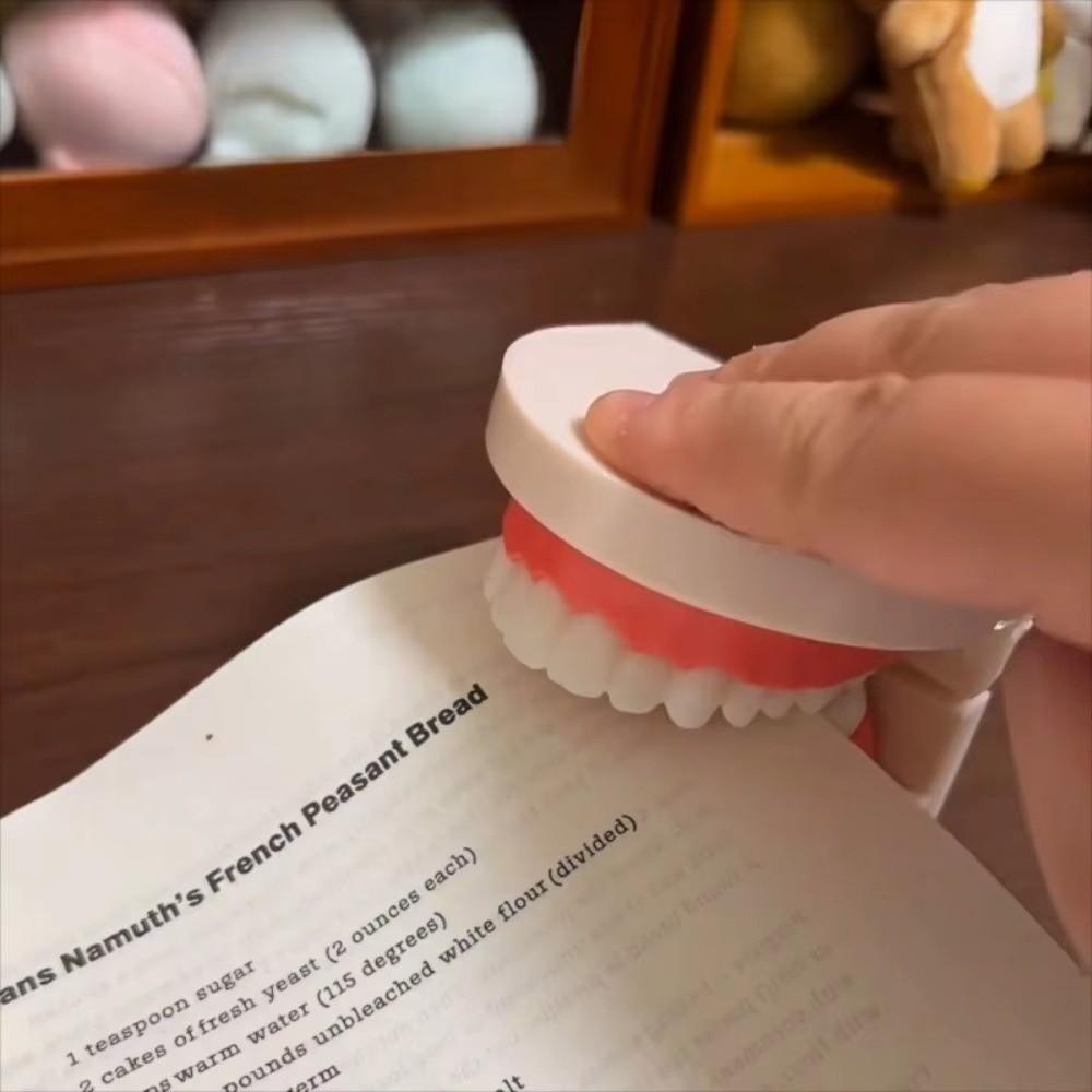 Mini Denture Shaped Stapler Denture Shape Novelty Stapler Tooth Stapler Desktop Decoration