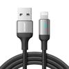 3A Fast Charging Type-C Cable with Indicator Light for Apple and Android Devices