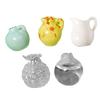 4/5/6/8/9/10/12/14Pcs/Set 3D Flower Vase Fridge Magnet Home Office Kitchen Locker Refrigerator Mini Ceramic Vase Magnetic Decoration Ornament