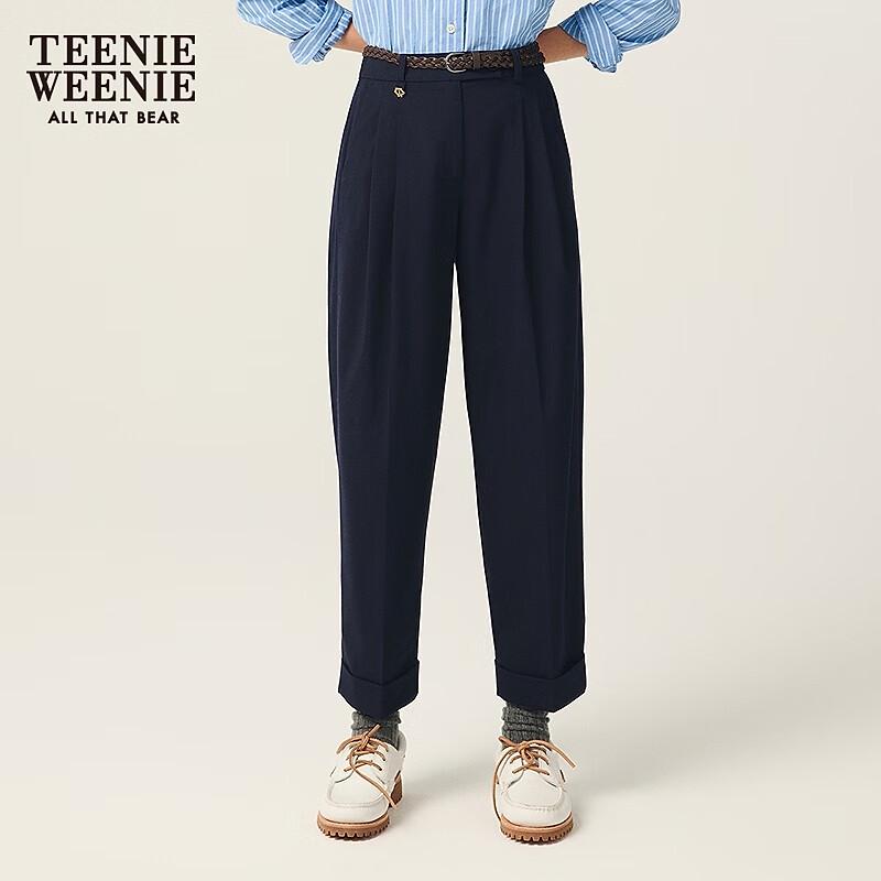 Teenie Weenie Women's Casual Straight-Leg Trousers